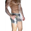 Erkek Gümüş Lame Short