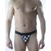 Erkek Küp Desenli Jockstrap İç Giyim