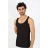 Erkek Penye Siyah Atlet