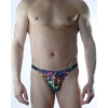 Erkek Renkli Desenli Brazillian Slip