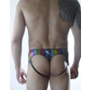 Erkek Renkli Fantezi Jockstrap İç Giyim