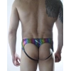 Erkek Renkli Fantezi Jockstrap İç Giyim