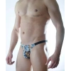Erkek Zar Desenli Brazillian Slip