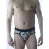 Erkek Zar Desenli Fantezi Jockstrap