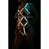 Erotik İç Giyim Reflektörlü Harness - APFT368