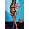 Fantazi Deri Göğüs Ve Jartiyer Harness Takım - APFT846
