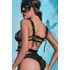 Fantazi Deri Göğüs Ve Jartiyer Harness Takım - APFT846