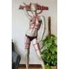 Fantazi Deri Jartiyer ve Göğüs Harness Takım - APFT272