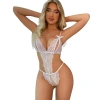 Fantezi Büyük Beden Beyaz Dantelli Babydoll BC9248