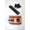 Fantezi Set 3lü - Kırbaç, Maske ve Bardaklık - Küllük - Master Collection - APFT1312-S1-T2