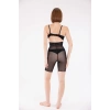Freshness 0007 Lazer Kesim Tül Yüksek Bel Şort Korse