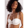 Gala Balconette Foam Cup Bra, Ekru Konforlu Ve Şık Sütyen, Strapless