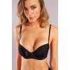 Garabina Foam Cup  Push Up Bra, Siyah Konforlu Ve Şık Sütyen
