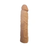 Gerçekçi Melez Penis Kılıfı Et Dokusunda 17 cm