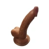 Gerçekçi Testisli Melez Dildo 16 cm