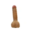 Gerçekçi Testisli Melez Dildo 16.5 cm