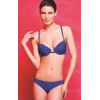 Githa Foam Cup Push Up Bra,saks Mavi Straplez Konforlu Ve Şık Sütyen