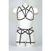 Göğüs Ve Jartiyer Kemerli Seksi Harness - Brf161
