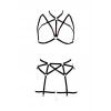Göğüs Ve Jartiyer Kemerli Seksi Harness - Brf161