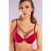 Gorbus Foam Cup Push Up Bra, Şarap Renk  Konforlu Ve Şık Sütyen
