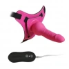 Harnes Silikon Dildo PEMBE renk