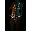 Karanlıkta Renkli Parlayan Body Harness