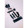Kelepçe Kırbaç Set, 5li Set, El - Ayak Kelepçesi, Maske, Ağız Topu - APFT1307