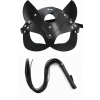 Kırbaç Maske Deri İkili Takım