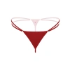 Lastikli Kırmızı Büyük Beden G String Tanga