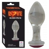 LOVE GLASS PLUG
