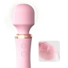 Modern Isıtmalı Wand Vibratör Pembe
