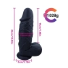 Noctis 26cm Siyah Realistik Dildo No:155