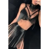 Püsküllü Etek, Sütyen ve Choker Takım - APFT482