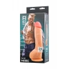 RealStick Elite Marc Vantuzlu yapay penis, TPR, çıplak, 24 cm