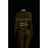 Reflektörlü Bayan İç Giyim - Karanlıkta Yansıyan Harness - APFT24