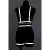Reflektörlü Full Body Harness, Karanlıkta Yansıyan Dansçı Aksesuar - APFT461