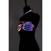 Reflektörlü Kadın İç Giyim, Reflektörlü Sütyen Harness - APFT224