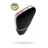 Satisfyer Love Triangle Vakum Dalgası Klitoral Stimülatör, Silikon, Siyah, 8,8 cm