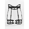 Seksi Deri Jartiyer Harness, Gotik Jartiyer - Apft1158