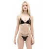 Seksi Deri Sütyen Ve Külot Harness Takım - Brf1424