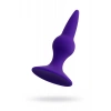 ToDo by Toyfa Klapsy Anal Plug, Silikon, Mor, 10,5 cm, Ø 3 cm