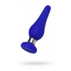ToDo by Toyfa Slassic anal kılıf, Beden S, silikon, mavi, 10 cm, Ø 3 cm
