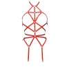 Vücudu Saran Seksi Jartiyer Harness - APFT151