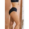Yüksek Bel Slip Külot Siyah