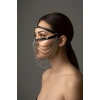 Zincirli Deri Seksi Maske - Brf465