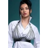 Zincirli Göğüs Seksi Harness - Brf964