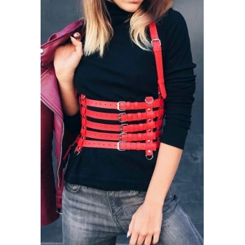 5 Sıralı Şık Deri Kemer - Brf630