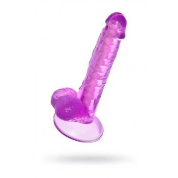 A-Toys by TOYFA Jel Dildo Celiam, TPE, mor, 20,5 cm