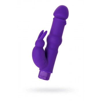 A-Toys by TOYFA  Vibratör, silikon, mor, 18 cm