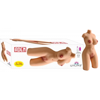 ADEN MASTÜRBATÖR  4,5 KG USB ŞARJ-SESLİ TİTREŞİM